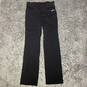 Spalding Black Yoga Pants Size Small Petite, Mid Rise